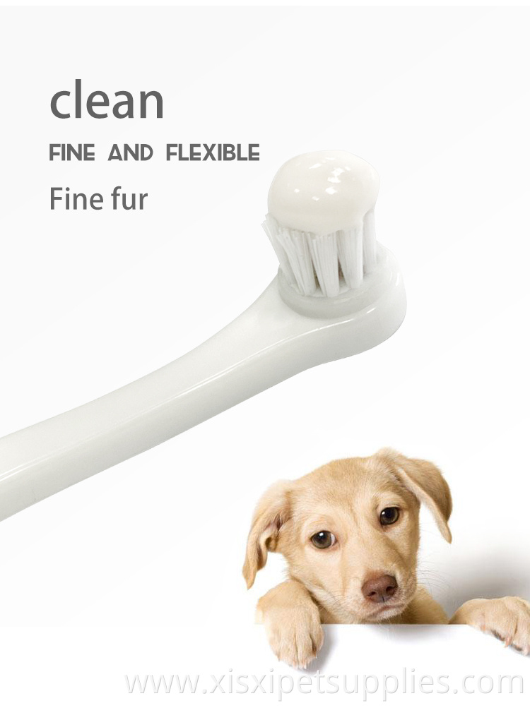 Wholesale High Quality New Arrival Soft Brushing Pet Dog Toothbrush